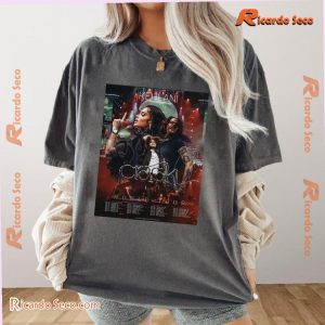 Kehlani Crash Paris Album World Tour 2024 Gift For Music Fan Graphic Unisex T-shirt, Classic Men Shirt b