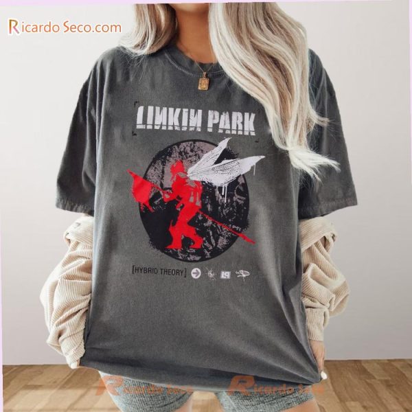 Linkin Park Hybrid Theory Artwork Graphic Unisex Tee, Classic Men Shirt