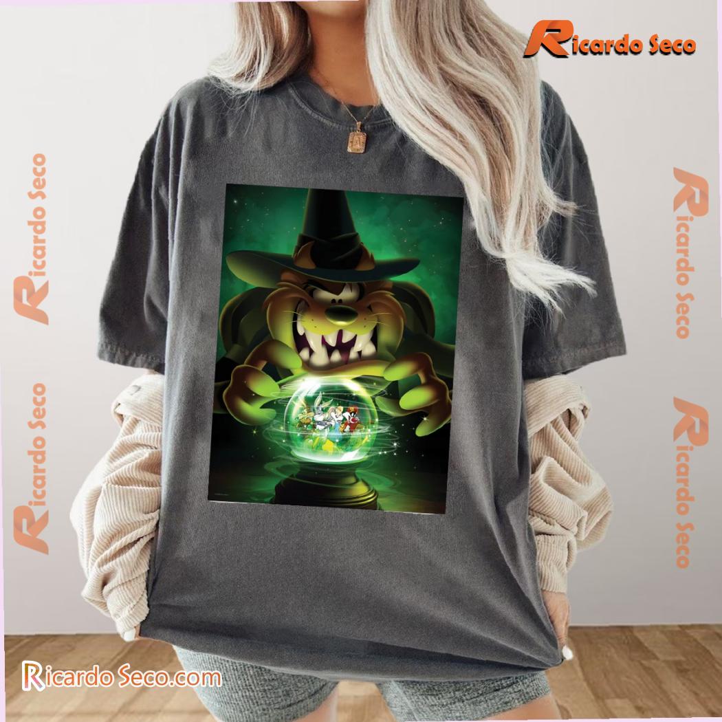 Looney Tunes X The Wizard Of Oz Crystal Ball Gift For Fan Unisex Tee, Classic Men Shirt b Looney Tunes X The Wizard Of Oz Crystal Ball Gift For Fan Unisex Tee, Classic Men Shirt b
