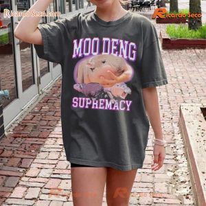 Moo Deng Supremacy Funny Cute Shirt, Graphic Unisex T-shirt, Gift For Men And Women, Classic Men Shirt b