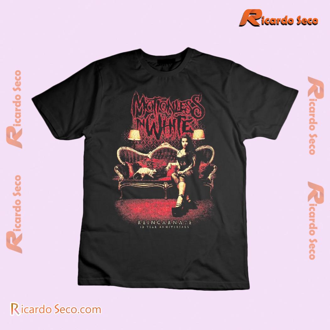 Motionless In White Reincarnate 10 Year Anniversary Gift For Men And Women Unisex T-shirt, Classic Men Shirt a Motionless In White Reincarnate 10 Year Anniversary Gift For Men And Women Unisex T-shirt, Classic Men Shirt a