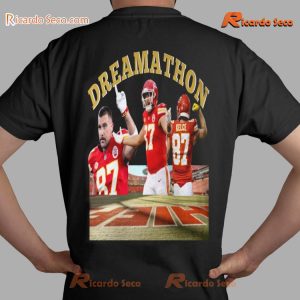 NFL Kansas City Chiefs Travis Kelce Dreamathon Graphic Unisex Shirt, Classic Men Shirt b