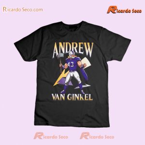 NFL Minnesota Vikings Andrew Van Ginkel Thor Themed Gift For Men And Women Graphic Unisex Tee, Classic Men Shirt a