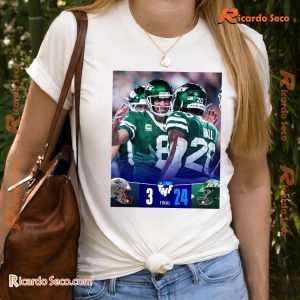 NFL New York Jets Aaron Rodgers Leads The New York Jets To A Prime Time Win On TNF Graphic Unsiex T-shirt, Classic Men Shirt b