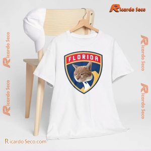 NHL Paul Maurice Florida Panthers Cat Graphic Unisex T-shirt, Classic Men Shirt a