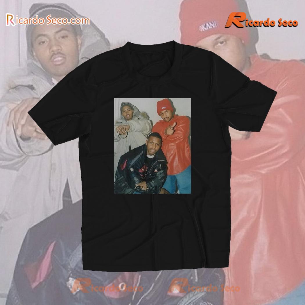 Nas, Az & Karl Kani Gift For Fan, Graphic Unisex T-shirt, Classic Men Shirt Nas, Az & Karl Kani Gift For Fan, Graphic Unisex T-shirt, Classic Men Shirt