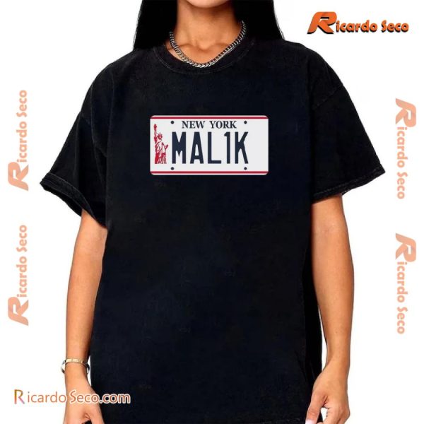 Nfl New York Giants Malik Nabers New York Mal1k Vintage Unisex T-shirt, Classic Men Shirt