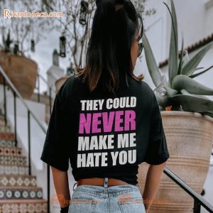 Nicki Minaj Pink Friday 2 World Tour 2024 They Could Never Make Me Hate You Graphic Unisex T-shirt, Classic Men Shirt c