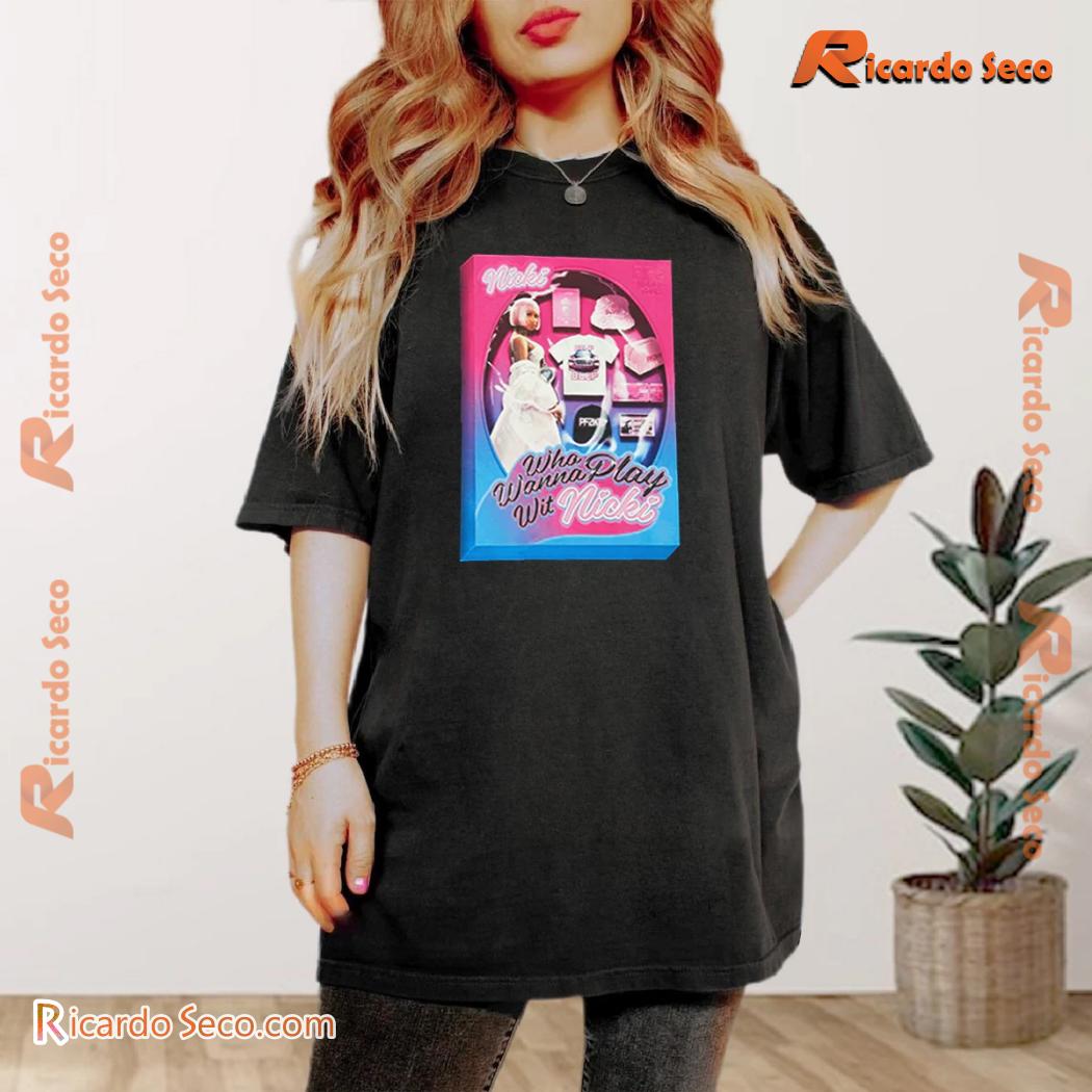 Nicki Minaj Who Wanna Play Wit Nicki No Screws Loose Limited Gag City Graphic Unisex T-shirt, Classic Men Shirt a Nicki Minaj Who Wanna Play Wit Nicki No Screws Loose Limited Gag City Graphic Unisex T-shirt, Classic Men Shirt a