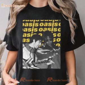 Oasis Gift For Music Fan Graphic Unisex T-shirt, Classic Men Shirt