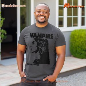 Olivia Rodrigo Vampire Printed Unisex T-shirt, Classic Men Shirt a