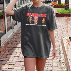 Pelosi Biden Harris Dumb Dumber Dumbest Every Day Is A No Brainer Graphic Unisex T-shirt, Classic Men Shirt, Hoodie, Long Sleeve a