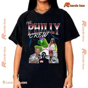 Philadelphia Phillies In War Over The 'phanatic' The Philly Crew Graphic Unisex T-shirt, Classic Men Shirt a