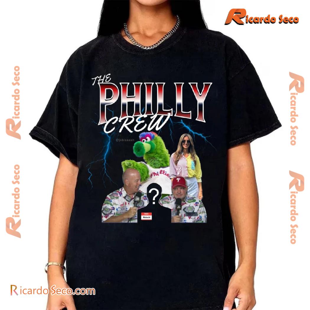 Philadelphia Phillies In War Over The 'phanatic' The Philly Crew Graphic Unisex T-shirt, Classic Men Shirt a