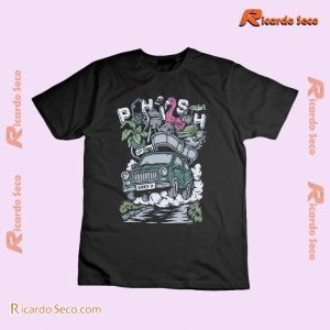 Phish Impossible Road Trip Summer 24 Graphic Unisex T-shirt, Classic Men Shirt