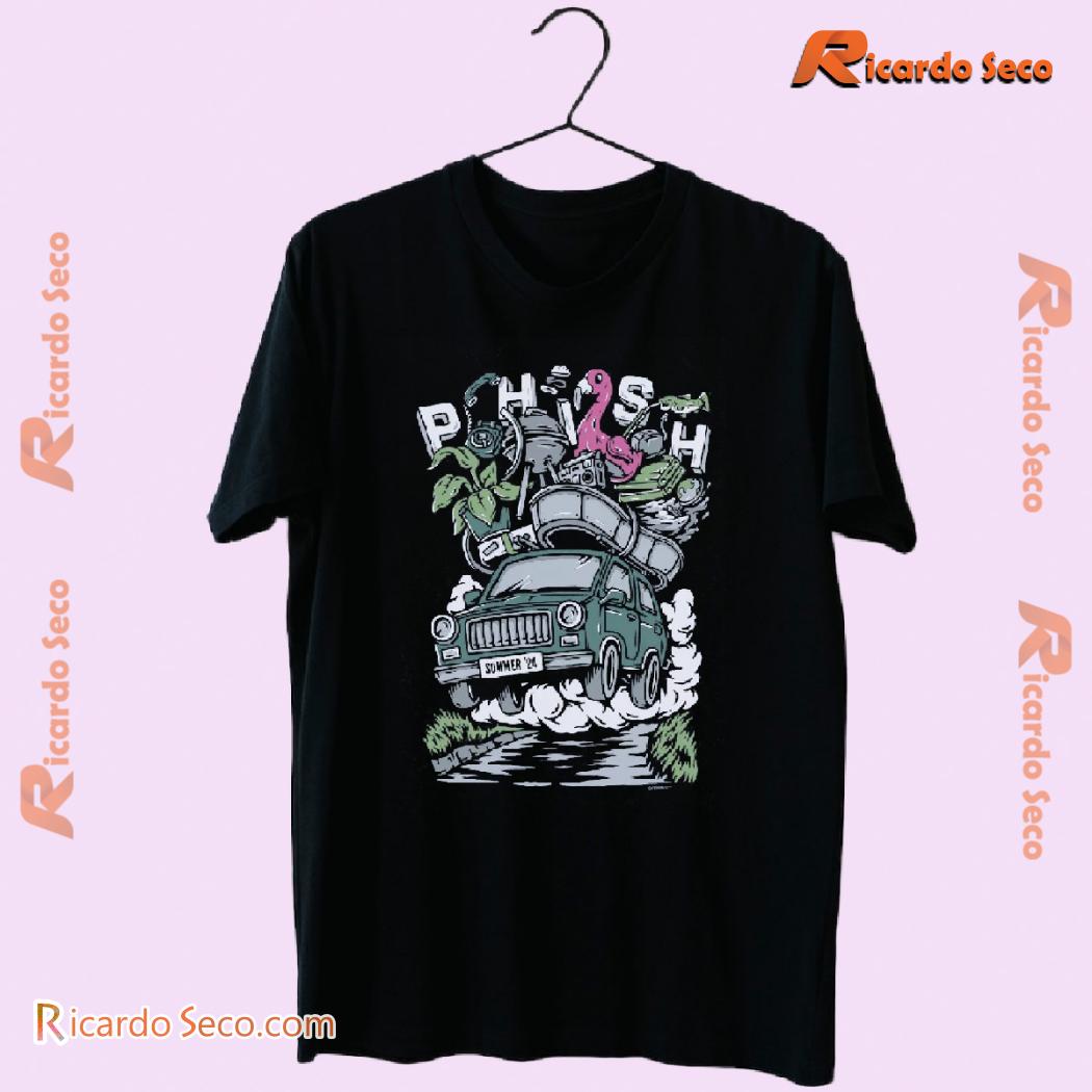 Phish Impossible Road Trip Summer 24 Graphic Unisex T-shirt, Classic Men Shirt a Phish Impossible Road Trip Summer 24 Graphic Unisex T-shirt, Classic Men Shirt a