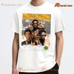 RIP Rich Homie Quan Graphic Unisex T-shirt, Classic Men Shirt a