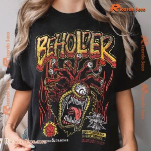 Rats Get Fat X Dungeons And Dragons Beholder Gift For Gamers, Graphic Unisex T-shirt, Classic Men Shirt c