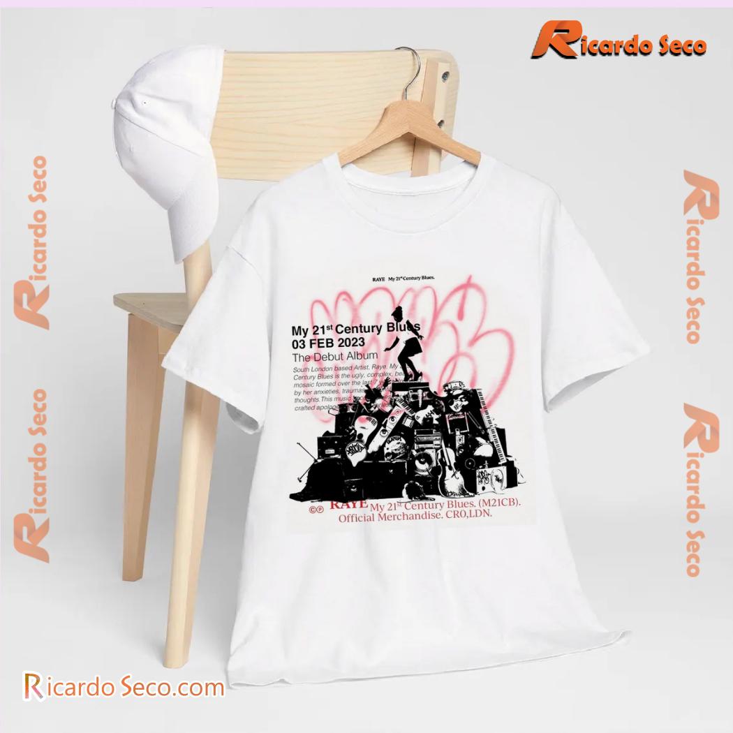 Raye My 21st" Century Blues 03 Feb 2023 The Debut Album Gift For Music Fan, Graphic Unisex T-shirt, Classic Men Shirt a Raye My 21st" Century Blues 03 Feb 2023 The Debut Album Gift For Music Fan, Graphic Unisex T-shirt, Classic Men Shirt a