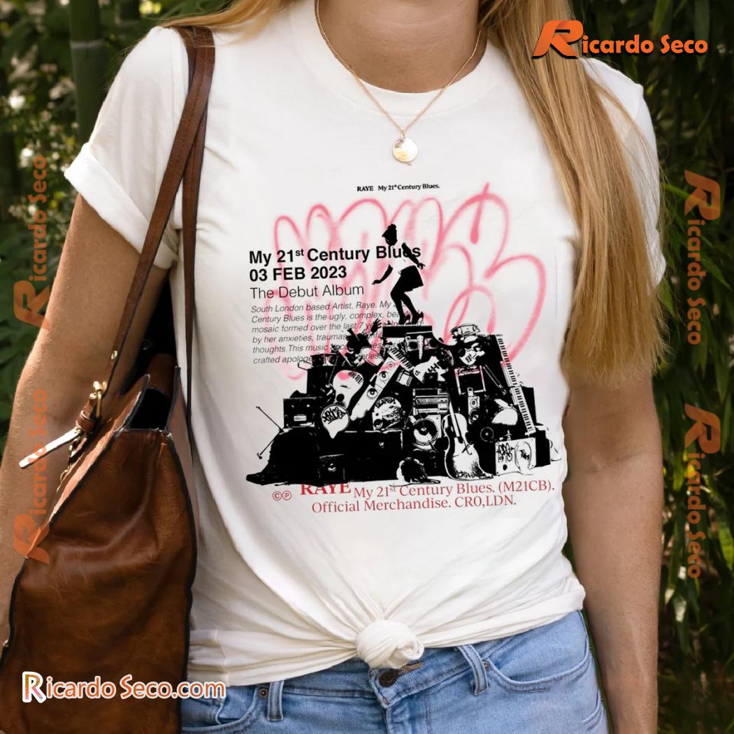 Raye My 21st" Century Blues 03 Feb 2023 The Debut Album Gift For Music Fan, Graphic Unisex T-shirt, Classic Men Shirt Raye My 21st" Century Blues 03 Feb 2023 The Debut Album Gift For Music Fan, Graphic Unisex T-shirt, Classic Men Shirt