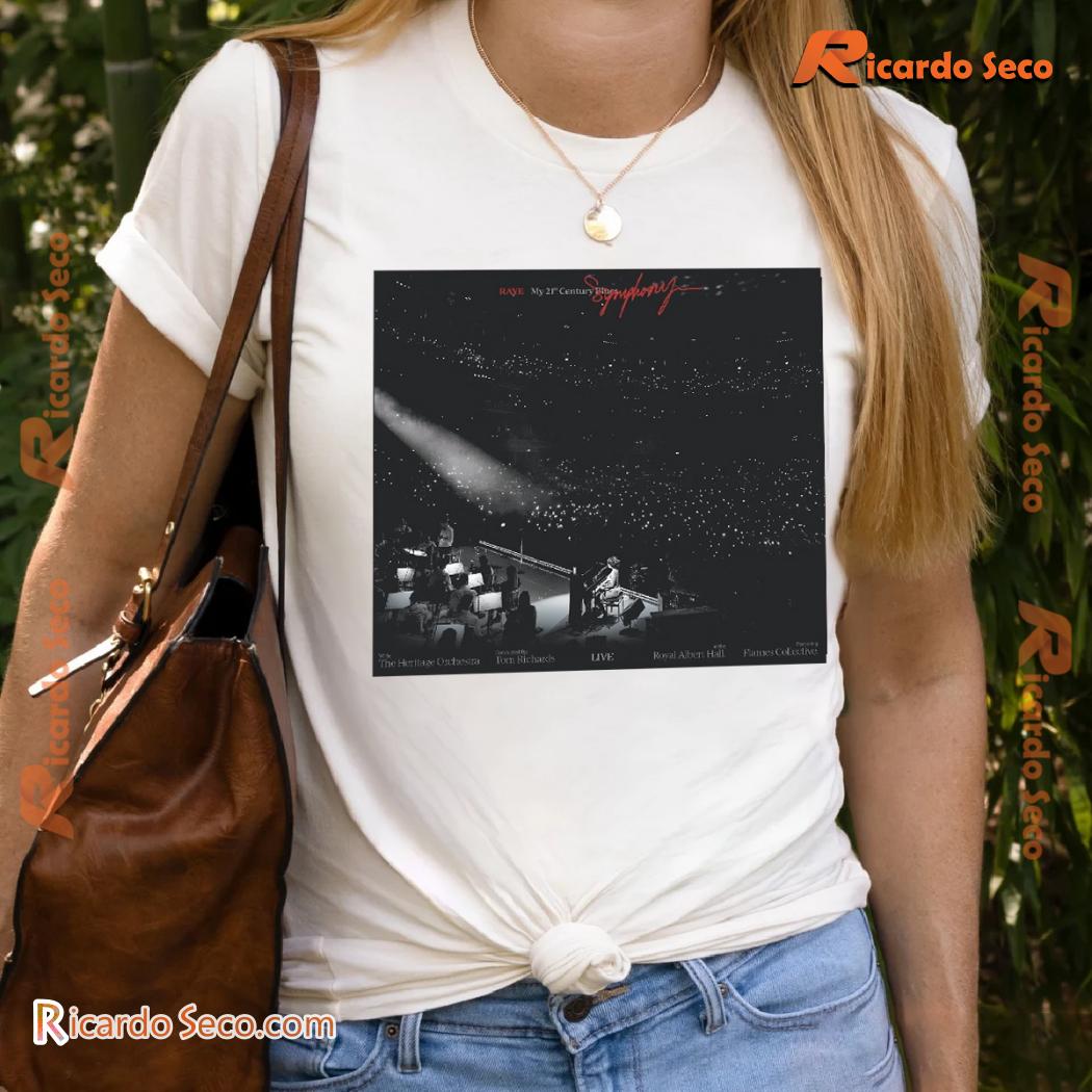 Raye My 21st Century Symphony Album Cover Graphic Unisex Tee, Classic Men Shirt b Raye My 21st Century Symphony Album Cover Graphic Unisex Tee, Classic Men Shirt b