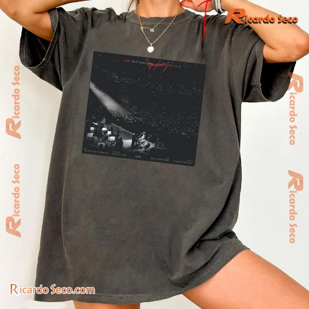 Raye My 21st Century Symphony Album Cover Graphic Unisex Tee, Classic Men Shirt Raye My 21st Century Symphony Album Cover Graphic Unisex Tee, Classic Men Shirt