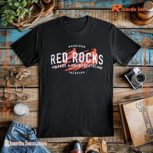 Red Rocks Amphitheatre Morrison Meesten Park & Amphitheatre Ezsh Colorado Graphic Unisex T-shirt, Classic Men Shirt b