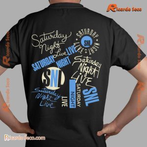 Saturday Night Live Legacy Logos Graphic Unisex T-shirt, Classic Men Shirt a