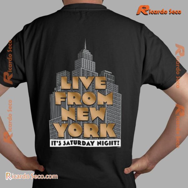 Saturday Night Live - Live From New York Graphic Unisex T-shirt, Classic Men Shirt