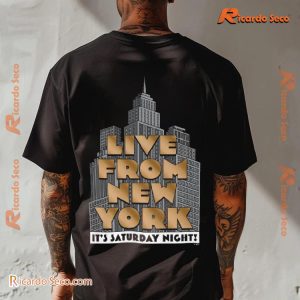 Saturday Night Live - Live From New York Graphic Unisex T-shirt, Classic Men Shirt b