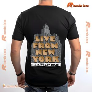 Saturday Night Live - Live From New York Graphic Unisex T-shirt, Classic Men Shirt c