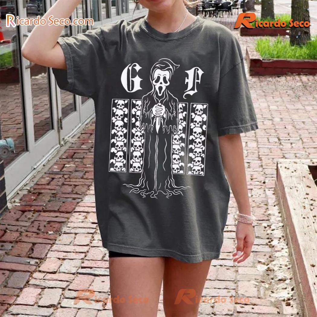 Scream Ghost Face Skull Crypt Graphic Unisex T-shirt, Classic Men Shirt a Scream Ghost Face Skull Crypt Graphic Unisex T-shirt, Classic Men Shirt a