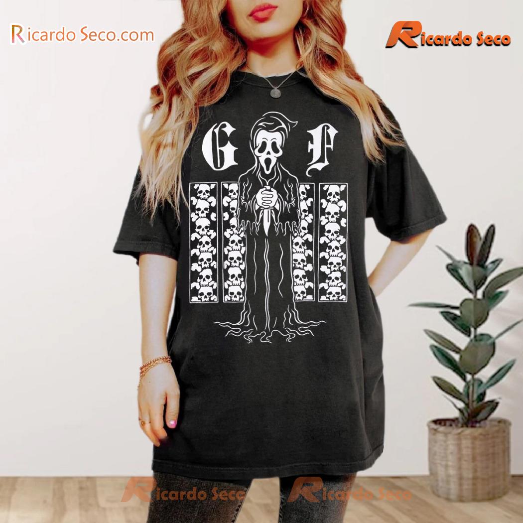 Scream Ghost Face Skull Crypt Graphic Unisex T-shirt, Classic Men Shirt Scream Ghost Face Skull Crypt Graphic Unisex T-shirt, Classic Men Shirt