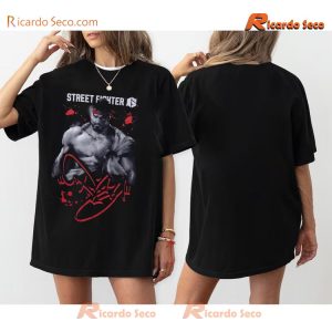 Street Fighter 6 Ryu Gift For Fan Graphic Unisex T-shirt, Classic Men Shirt a