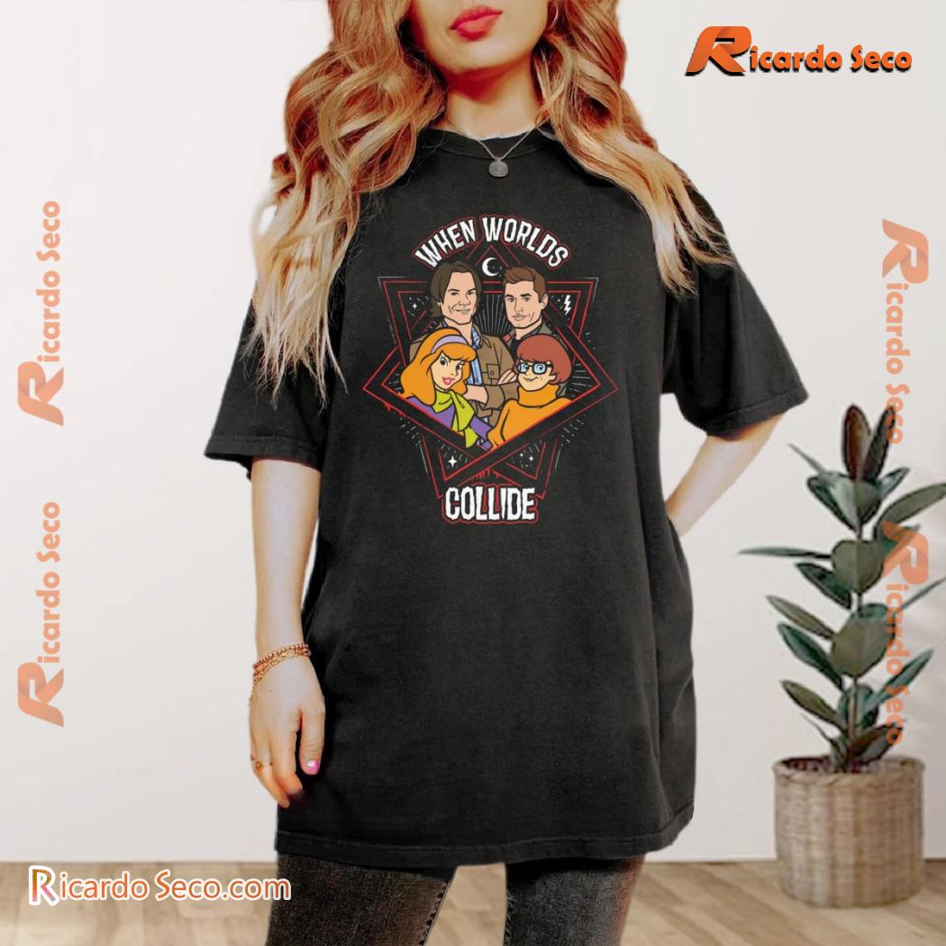 Supernatural X Scooby-doo! When Worlds Collide Vintage Unisex T-shirt, Classic Men Shirt a Supernatural X Scooby-doo! When Worlds Collide Vintage Unisex T-shirt, Classic Men Shirt a