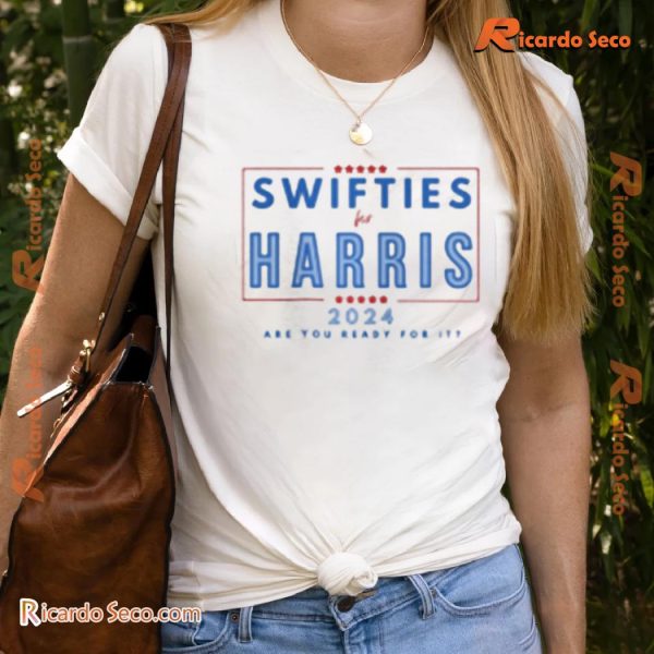 Swifties For Harris 2024 Are You Ready For It Graphic Unisex T-shirt, Classic Men Shirt