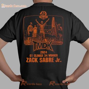 TMDK 2024 Zack Sabre Jr G1 Climax 34 Victory Graphic Unisex T-shirt, Classic Men Shirt b