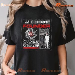 Task Force Founder Graphic Unisex T-shirt, Classic Men Shirt a