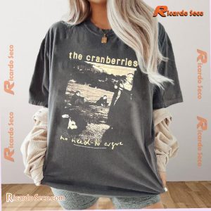 The Cranberries No Need To Argue Tour Vintage 1995, Gift For Music Fan Graphic Tee, Classic Men Shirt b