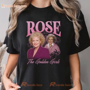 The Golden Girls Rose Nylund Heartthrob Vintage Style Graphic Unisex T-shirt, Classic Men Shirt