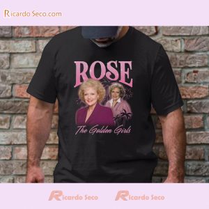 The Golden Girls Rose Nylund Heartthrob Vintage Style Graphic Unisex T-shirt, Classic Men Shirt a