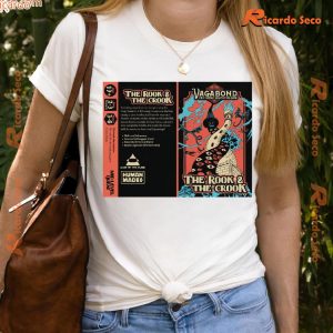 The Rook & The Crook Vagabond Pulp Fantasy Roleplaying Game Graphic Unisex T-shirt, Classic Men Shirt a