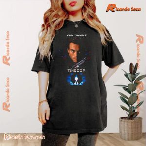 Timecop Van Damme 90's Action Movie Gift For Fan, Graphic Unisex T-shirt, Classic Men Shirt a