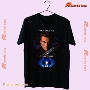 Timecop Van Damme 90's Action Movie Gift For Fan, Graphic Unisex T-shirt, Classic Men Shirt b