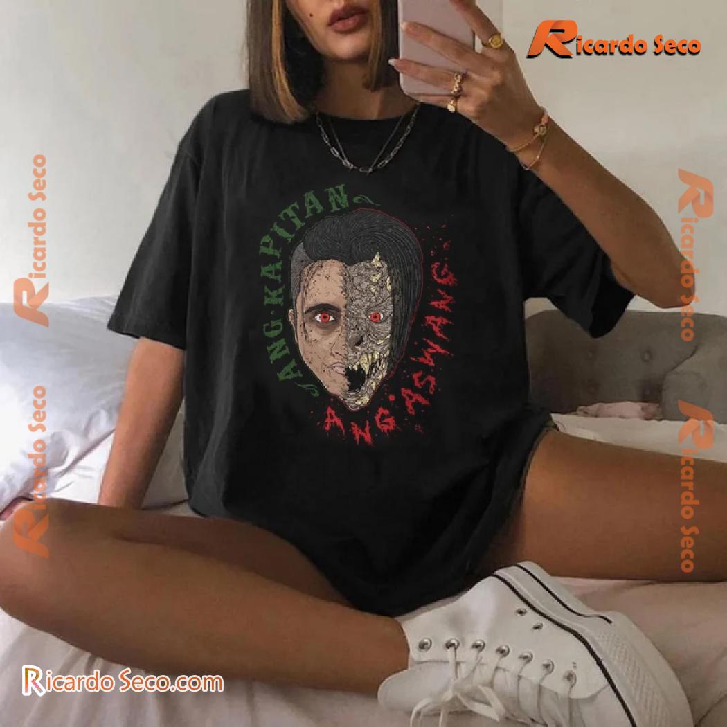 Tjp Two Face Ang Kapitan Ang Aswang Graphic Unisex T-shirt, Classic Men Shirt Tjp Two Face Ang Kapitan Ang Aswang Graphic Unisex T-shirt, Classic Men Shirt