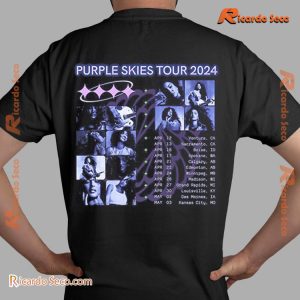 Tori Kelly Purple Skies Tour 2024 Gift For Fan, Classic Men Shirt