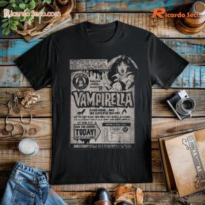 Vampirella Official Fang Club Gift For Fan Unisex Tee, Classic Men Shirt