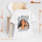 WNBA Las Vegas Aces A'ja Wilson MVP 2024 Gift For Fan Graphic Unisex T-shirt, Classic Men Shirt b