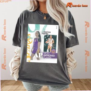 WNBA Los Angeles Sparks Dearica Hamby AP Most Improved Player Graphic Unisex T-shirt, Classic Men Shirt, V-neck Ladies a