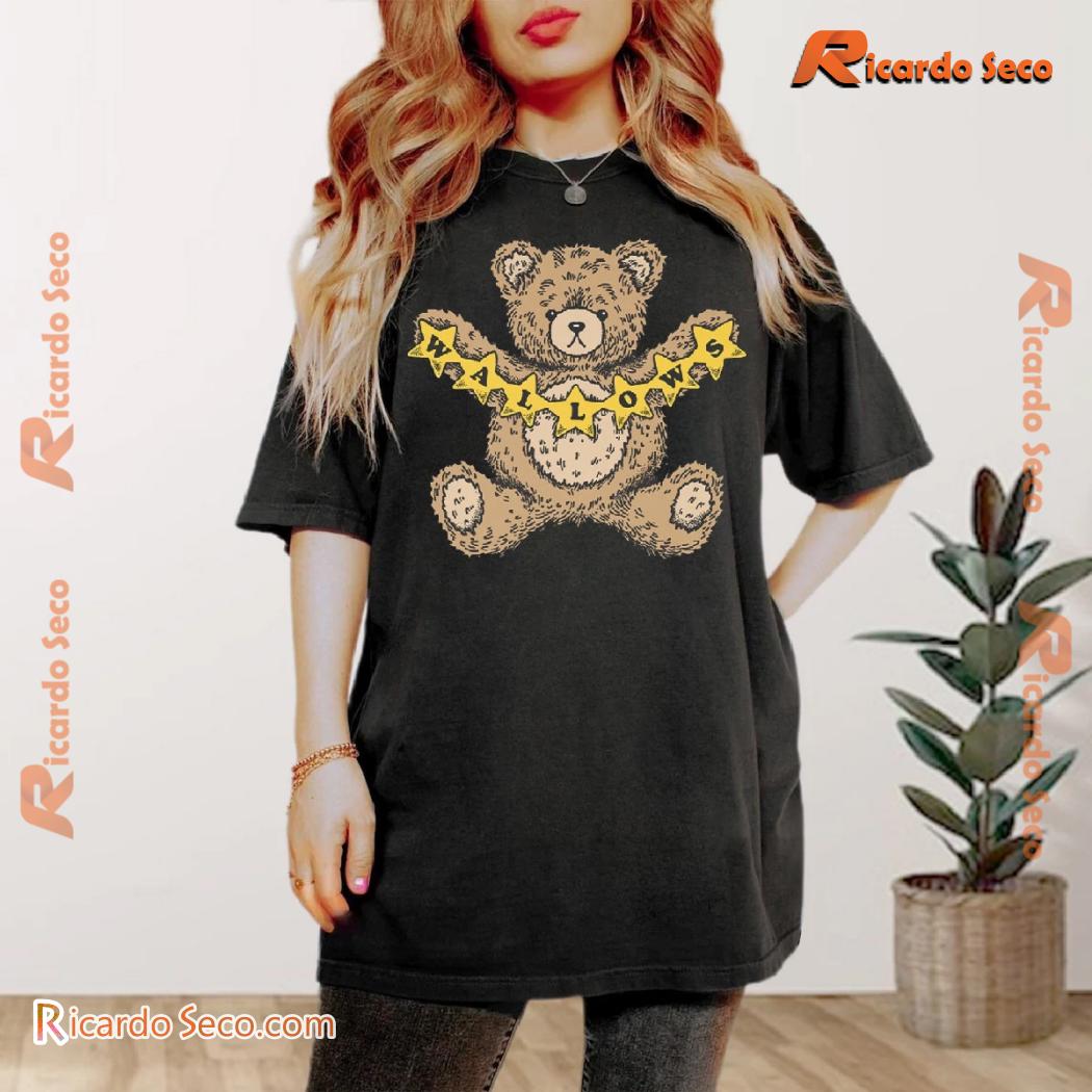 Wallows Teddy Bear Model World Tour 2024 North America Gift For Fan Unisex T-shirt, Classic Men Shirt a Wallows Teddy Bear Model World Tour 2024 North America Gift For Fan Unisex T-shirt, Classic Men Shirt a
